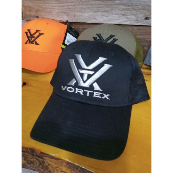 Lot of 4 Mens Vortex Hats Camo Urban Blaze Orange Olive Black Snap Back - Picture 3 of 7